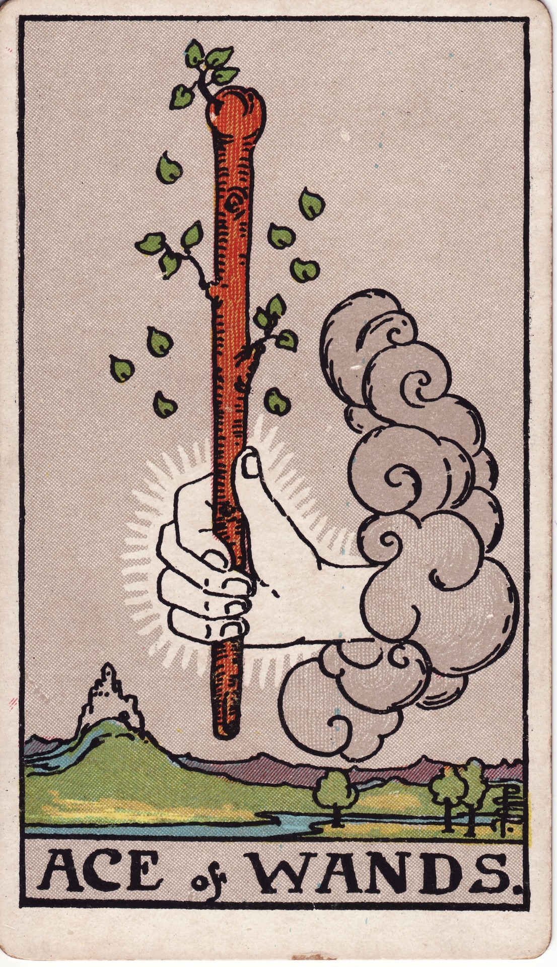 Carta Ás de Paus