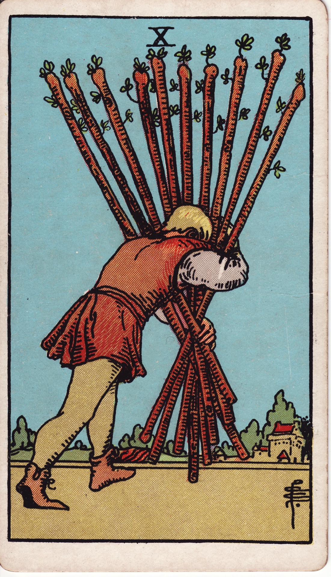 Carta Dez de Paus