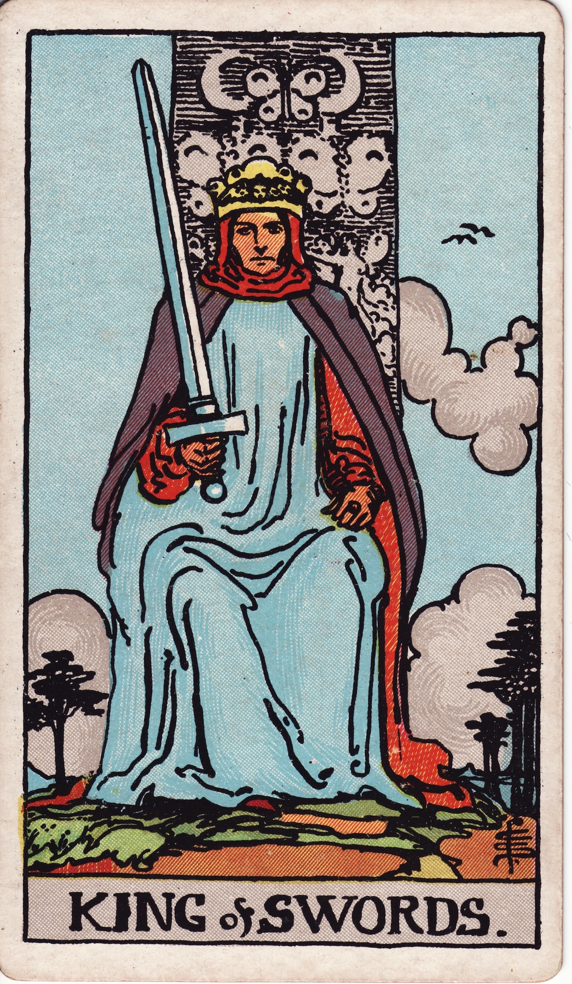 Carta Rei de Espadas