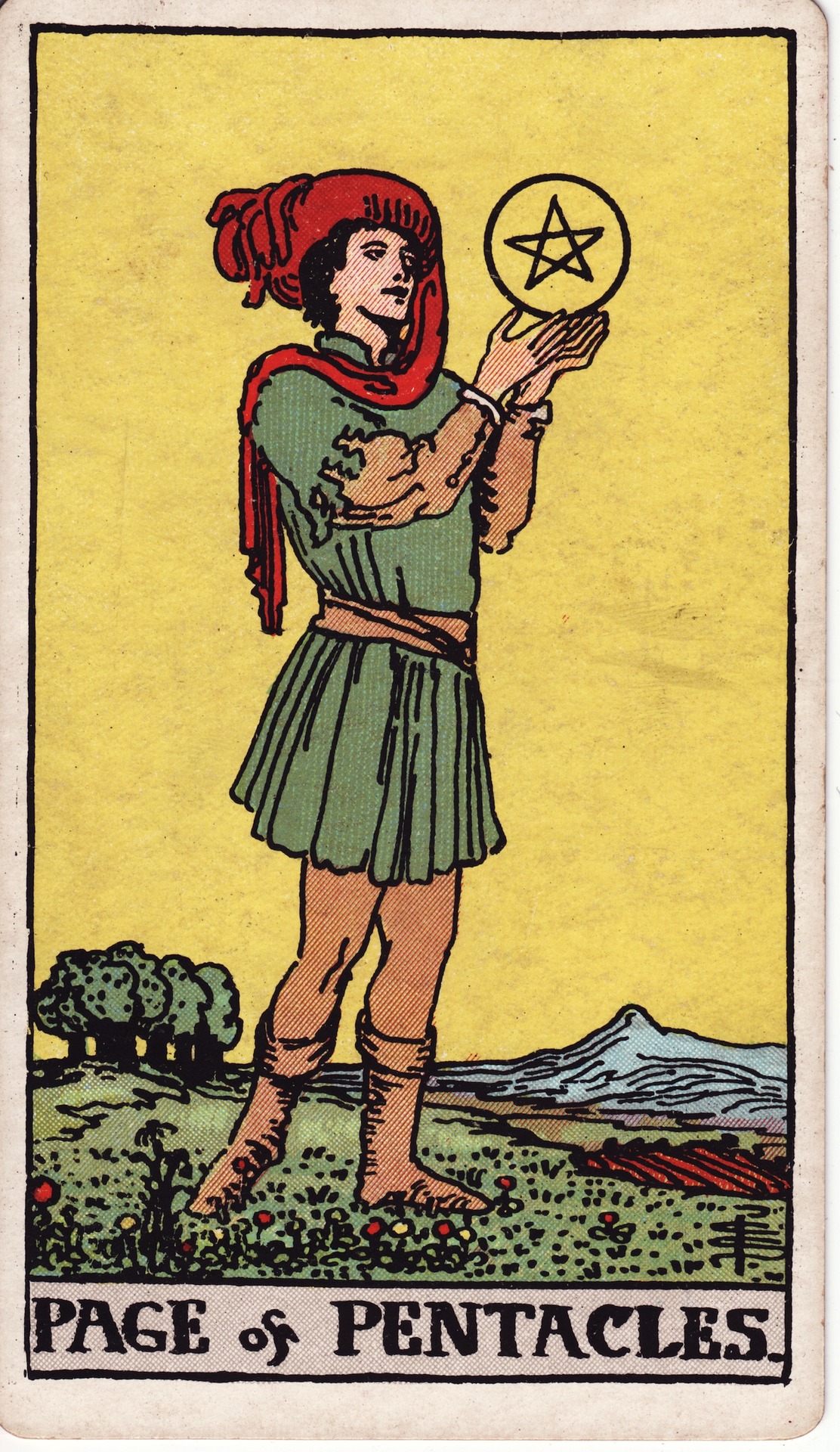 Carta Valete de Ouros